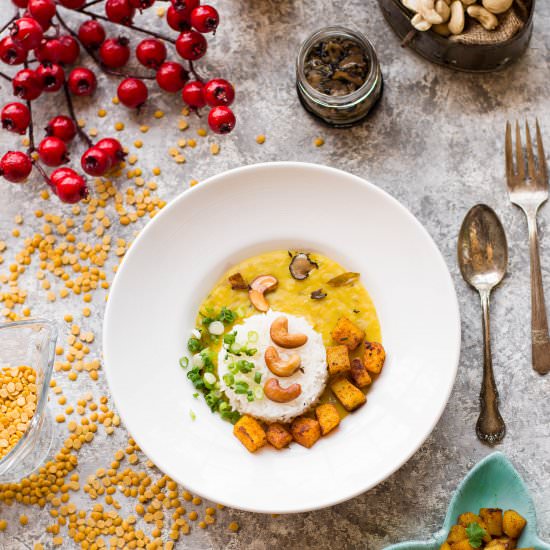 Black Truffle Dal - Recipe photo by loveisinmytummy