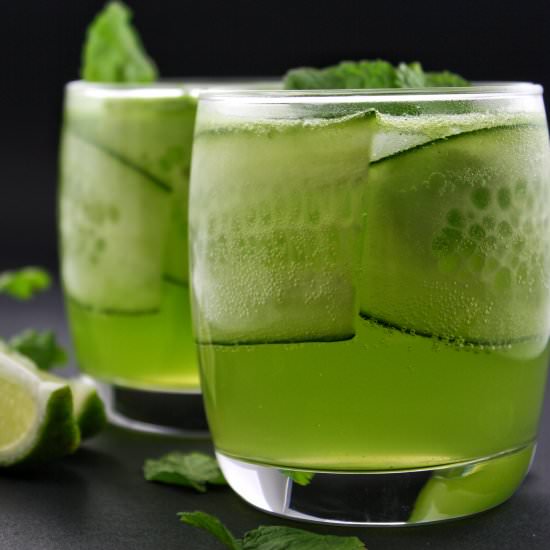 Cool Gin and Cucumber Cocktail - Recipe photo by lifeshelives