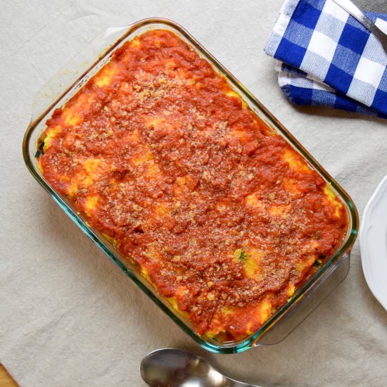 Polenta Casserole - Recipe photo by earthpoweredfamily