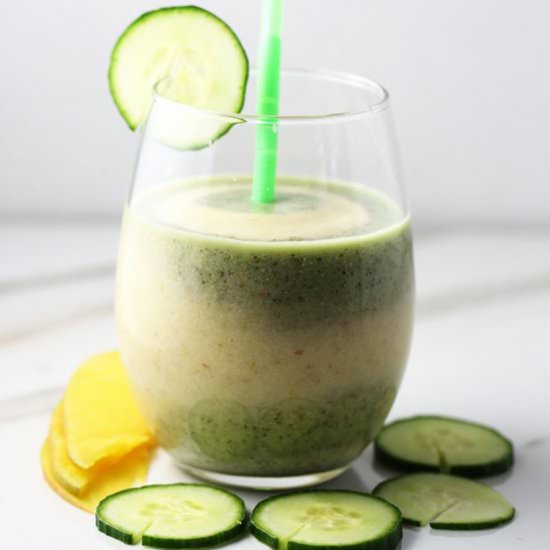 Cucumber Mango Smoothie - Recipe photo by FoodFlavorz
