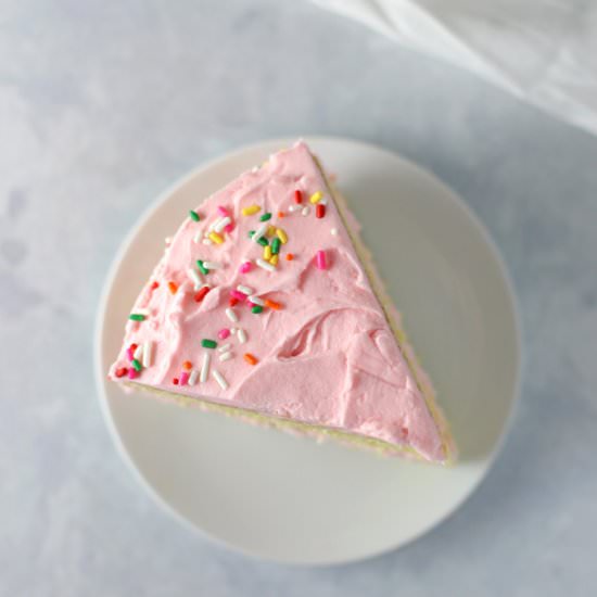 Yellow Birthday Cake - Recipe photo by Seasonly Creations