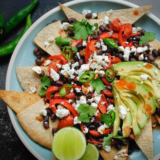 Super Healthy Nachos - Recipe photo by shift nutrition