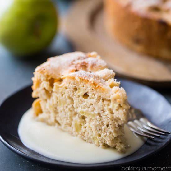 Irish Apple Cake - Recipe photo by Baking a Moment