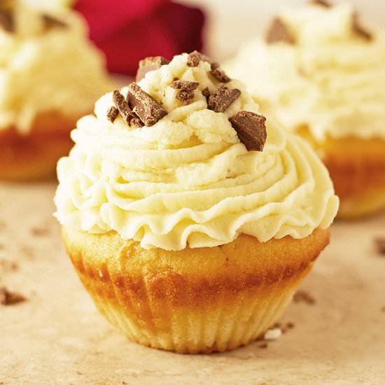 White Chocolate Cupcakes - Recipe photo by ilonaspassion