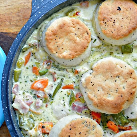 Chicken, Bacon & Biscuits - Recipe photo by Mummys FastandEasy