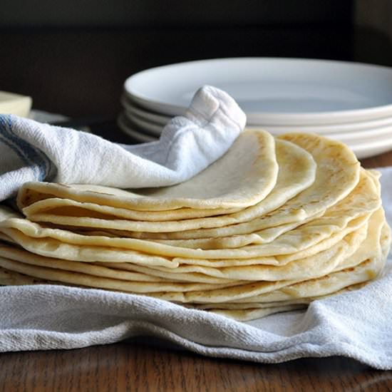 Easy Homemade Tortillas - Recipe photo by BatterandDough