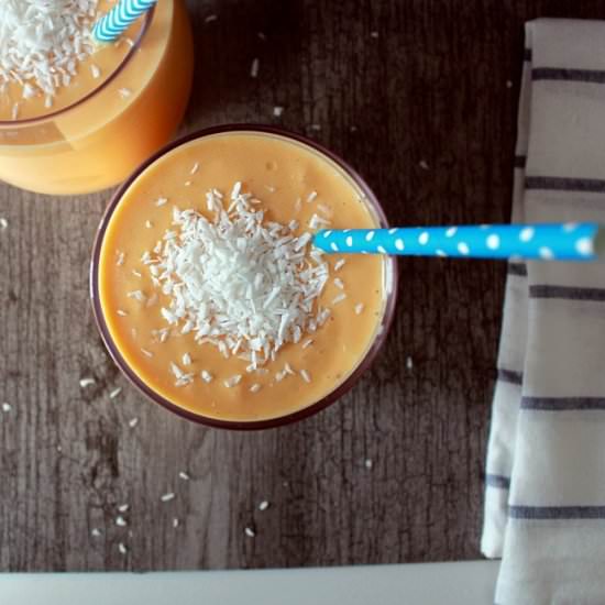 Pineapple Coconut Smoothie - Recipe photo by cravethegood
