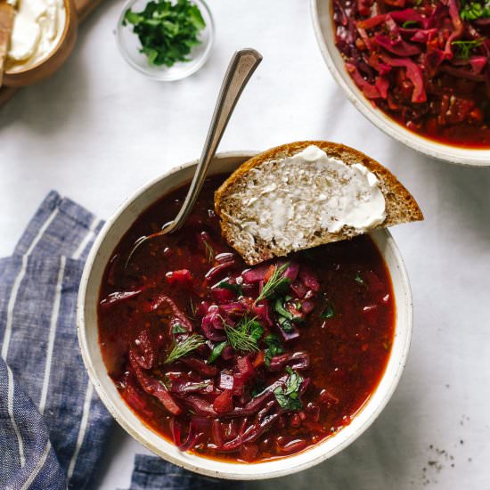 Sweet & Sour Cabbage Stew - Recipe photo by wholeheartedeats