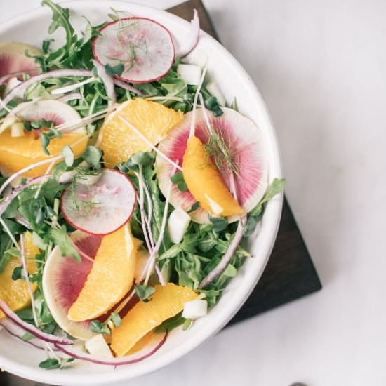 Orange, Radish and Fennel Salad - Recipe photo by theblondielocks