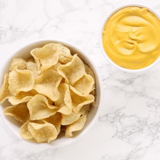 Spicy Plant-Based Nacho Cheese - Recipe photo by Greciaparra