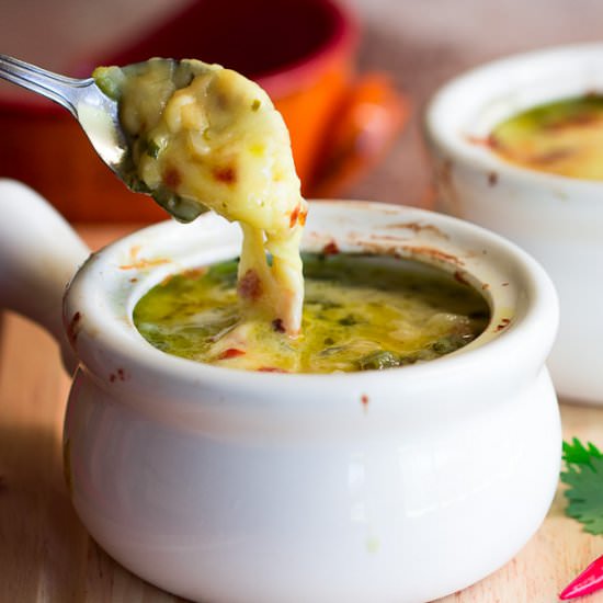 Chile Relleno Soup - Recipe photo by Gday Souffle