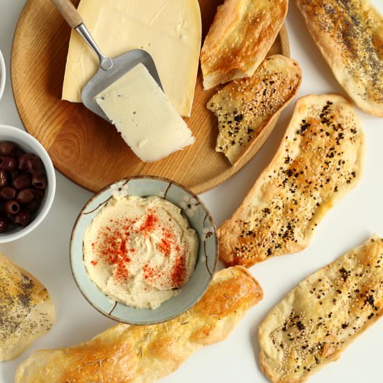 Crispy Lavash Crackers - Recipe photo by cuisinedeli