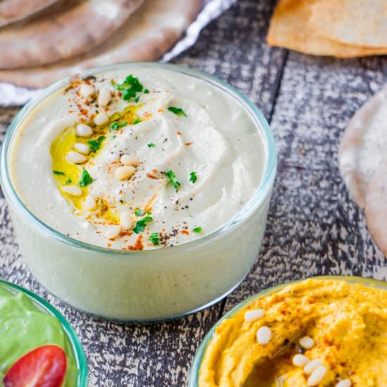 Everyday Hummus – Three Ways - Recipe photo by eatlovenamaste