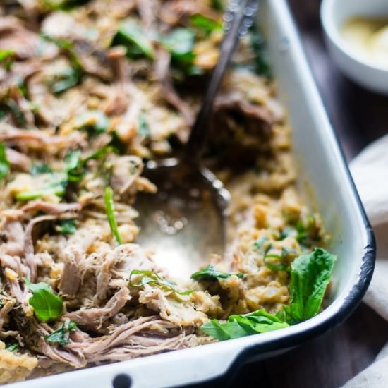 Slow Cooker Honey Mustard Pork - Recipe photo by foodfaithfitness