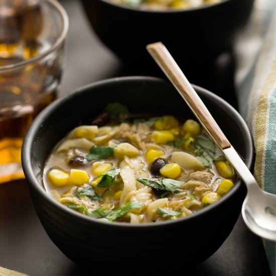 Mexican Chicken Noodle Soup - Recipe photo by AlyssaRachel