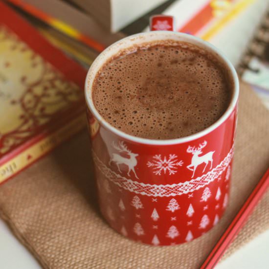 Hot Dark Chocolate - Recipe photo by Beingwholesome