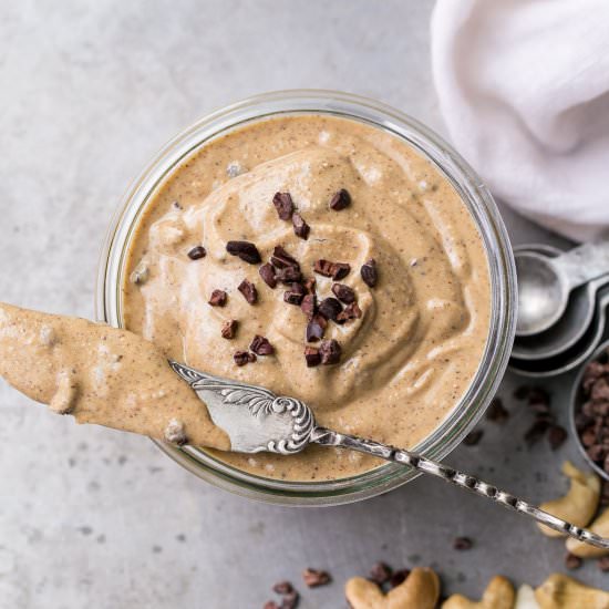 Cookie Dough Nut Butter - Recipe photo by bakerita