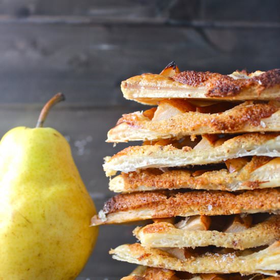 Pear Frangipane Tarts - Recipe photo by themillennialcook