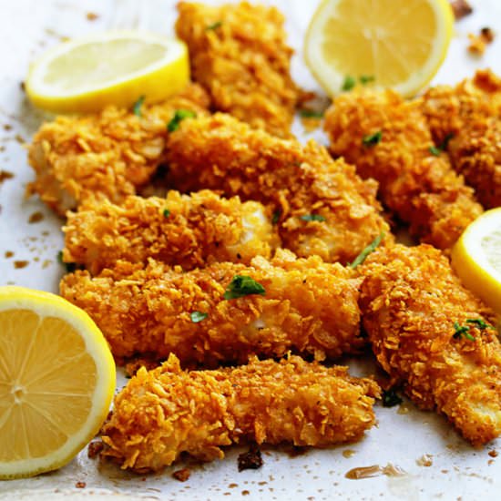 Crispy Baked Fish Sticks - Recipe photo by grandbabycakes