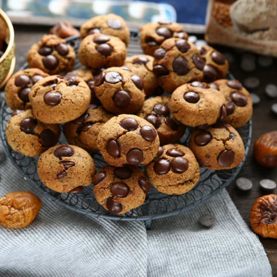 V, GF, DF, SF Buckwheat Fig Cookies - Recipe photo by angiesrecipes