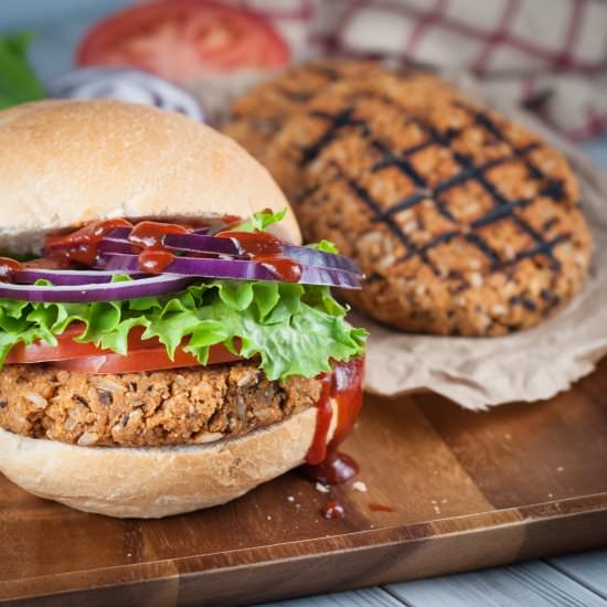 Oh So Good Veggie Burgers - Recipe photo by photosandfood