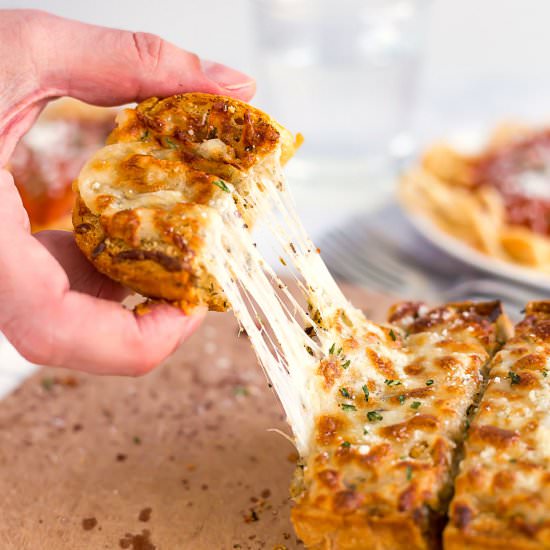 Homemade Three Cheese Garlic Bread - Recipe photo by Thelifejolie
