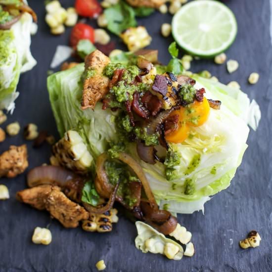 Southwestern Cobb Wedge Salad - Recipe photo by joyfulhealthyeats