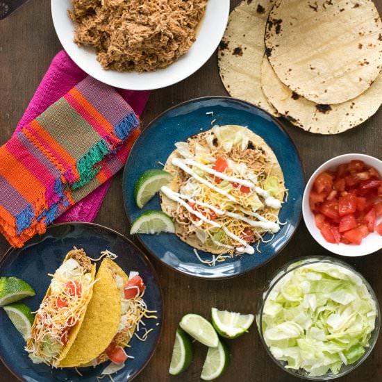 Slow Cooker Chicken Taco Meat - Recipe photo by boulderlocavore
