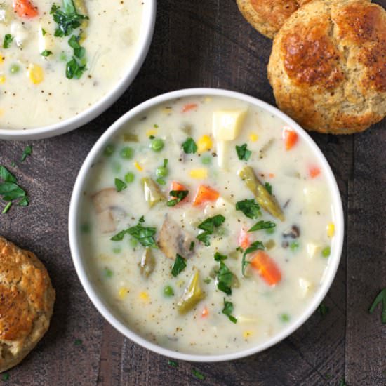 Vegetable Pot Pie - Recipe photo by turniptheoven