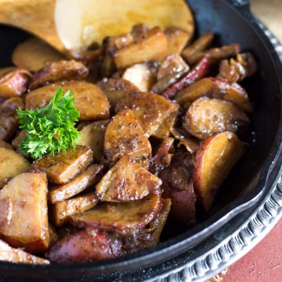 Salt & Vinegar Potatoes - Recipe photo by thegoldlininggirl