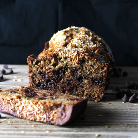 Chocolate Chip Zucchini Bread - Recipe photo by AimeeMarsLiving