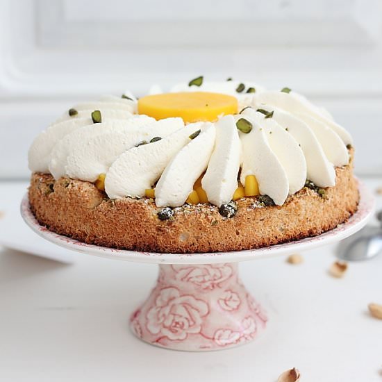 Mango and Jasmine Tart - Recipe photo by delicedorient