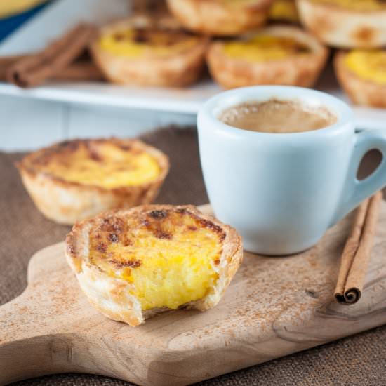 Portuguese Custard Tarts (Natas) - Recipe photo by photosandfood
