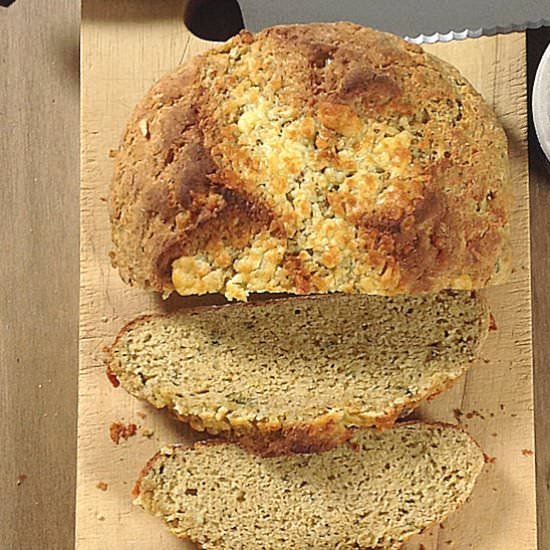 Irish Whiskey Cheddar Soda Bread - Recipe photo by agourmetfoodblog