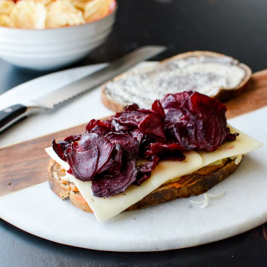 Beet Reuben - Recipe photo by kristinkitchen