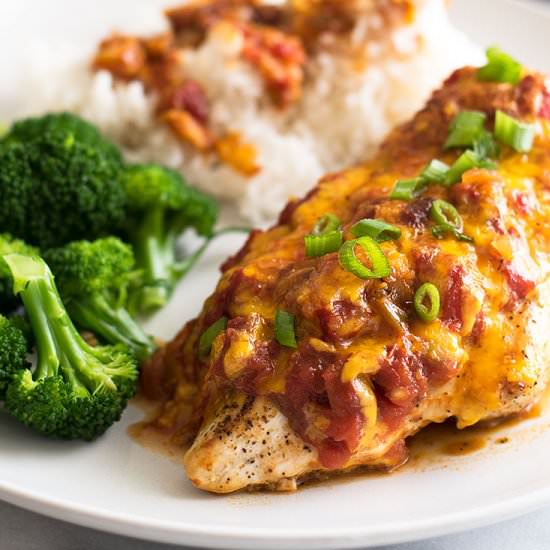 Easy Salsa Chicken for Two - Recipe photo by BakingMischief