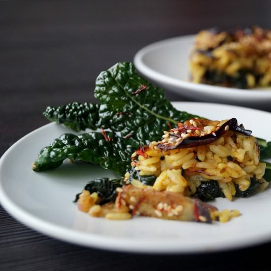 Aubergine embrace - Recipe photo by PennyTheCook