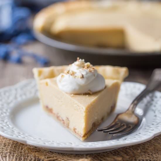Gooey Butter Pie - Recipe photo by Baking a Moment