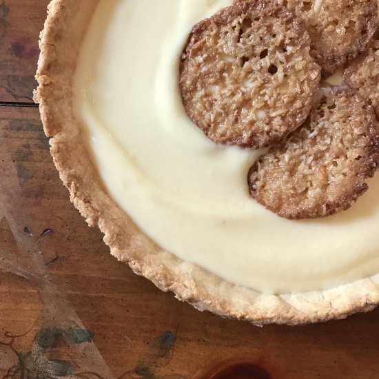 Natillas (Spanish Custard) Tart - Recipe photo by thirstyradish