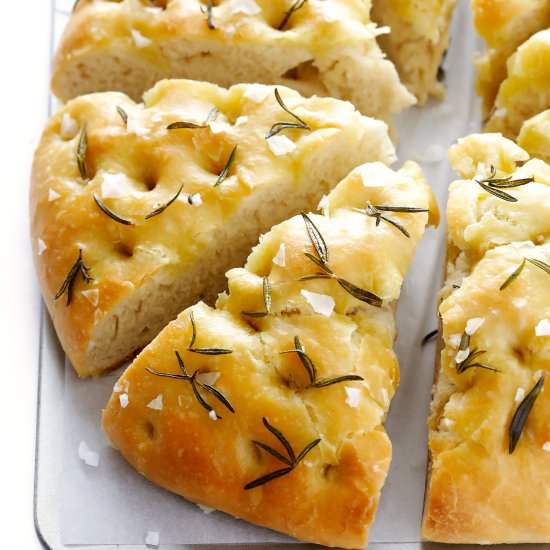 Rosemary Focaccia Bread - Recipe photo by gimme some oven