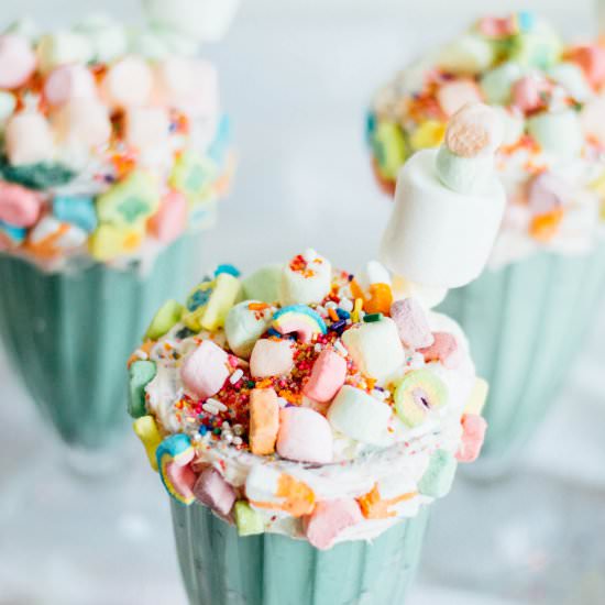 Boozy Lucky Charms Milkshake - Recipe photo by by gabriella