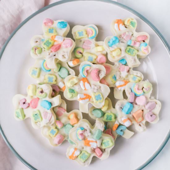 Shamrock Bark - Recipe photo by theblondielocks