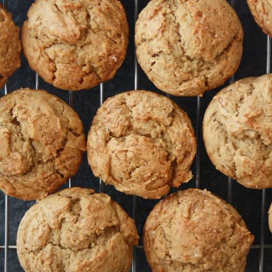 Sweet Potato Muffins - Recipe photo by The Desserted Girl