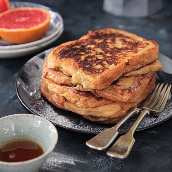 Brioche French toast - Recipe photo by openbook