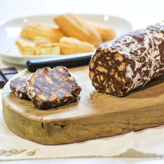 Chocolate Salami - Recipe photo by Recipes from Italy
