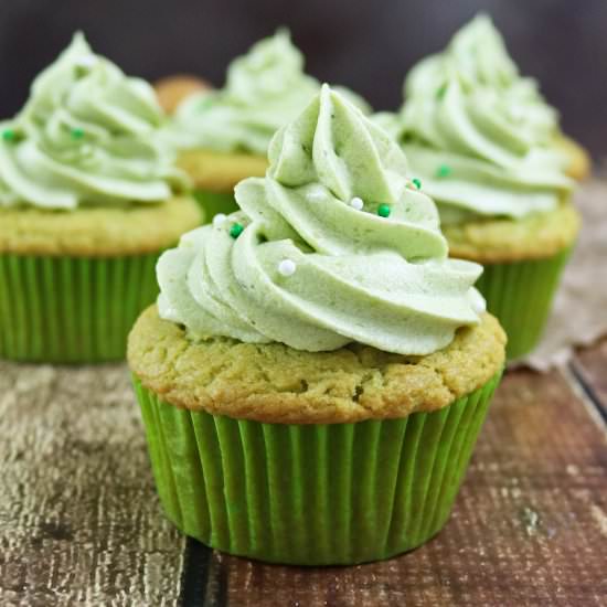 Avocado Cupcakes - Recipe photo by SavorySpin
