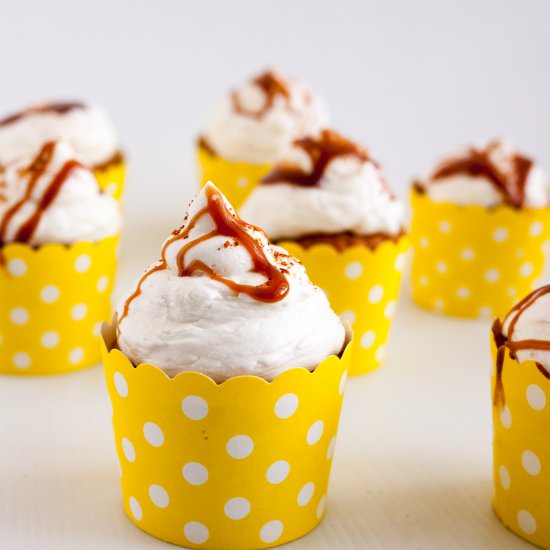 Pumpkin Spiced Apple Cupcakes - Recipe photo by VeenaAzmanov