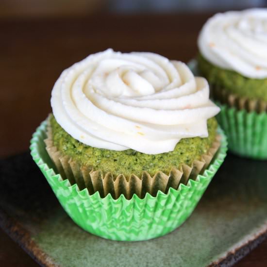 Spinach Cupcakes - Recipe photo by ai made it for you