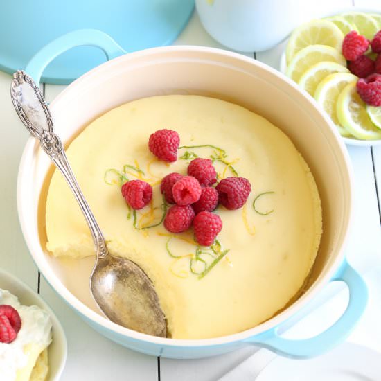 Baked Lemon Pudding - Recipe photo by sprinklebakes