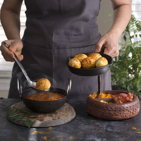 Chettinad Egg Curry - Recipe photo by turmericnspice